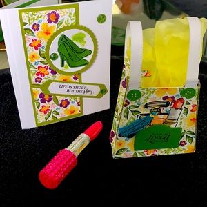 Stampin Up Card & Gift Bag